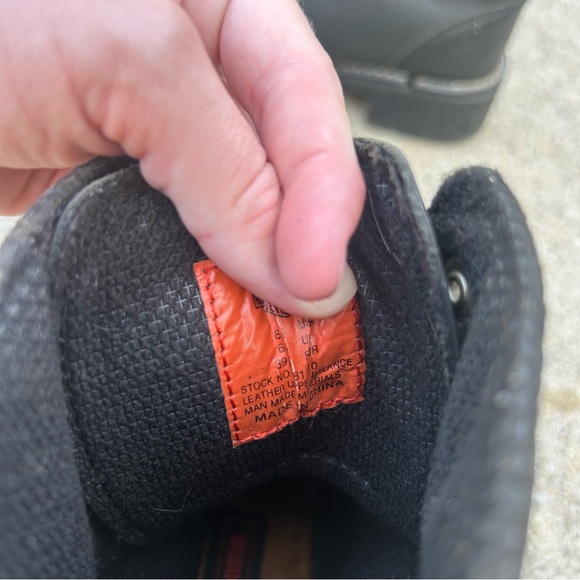 Women’s Harley Davidson chunky lace up boots - Picture 5 of 8